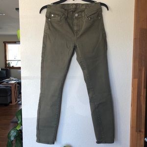 7 for all mankind skinny jeans